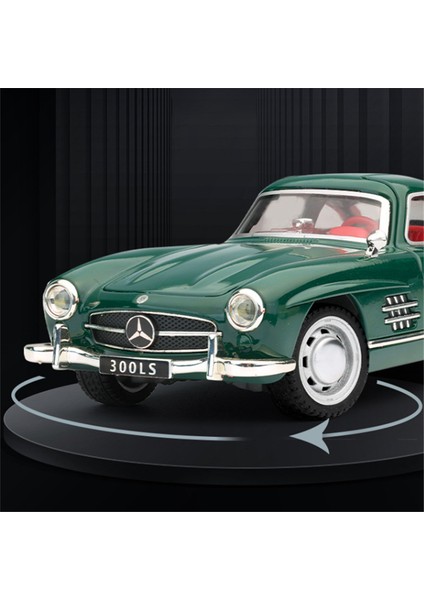 1:32 Benzs 300SL Alaşım Araba Modeli Döküm Metal Klasik Araçlar Araba Modeli Simülasyon Ses ve Işık Koleksiyonu Çocuk Oyuncakları Hediyeler (Yurt Dışından) fırsatları