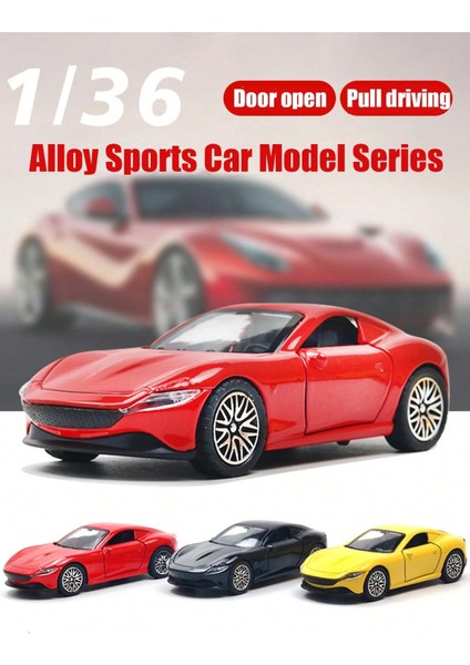 1:36 Benz Gtr Alaşım Araba Modeli Tahsil Simüle Supercar Oyuncak Dekorasyon Kapı Geri Çekin Mükemmel Doğum Günü Hediyesi (Yurt Dışından) modelleri