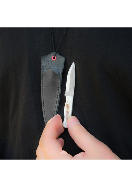 Kolye Model 10 cm - Geyik Boynuzu Sap