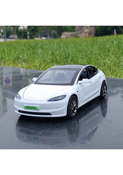 2024 Yeni 1:32 Model 3 Model 3 Alaşım Model Araba Oyuncak Döküm Metal Döküm Ses ve Işık Oyuncak Arabalar Çocuklar Için Araç (Yurt Dışından) fiyatları