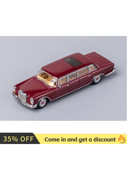 Yetişkinler Için 1/64 Diecast Metal Model Araba Benz Pullman Edition Araç Toplama Hobi Hediyeler (Yurt Dışından) fiyatları