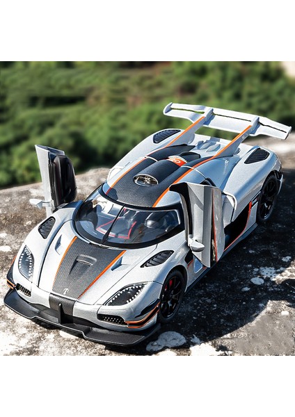 1:24 Koenigsegg Bir 1 Alaşım Araba Modeli Döküm Metal Spor Araç Modeli Simülasyon Ses ve Işık Koleksiyonu Çocuk Oyuncağı Hediye (Yurt Dışından) fiyatları