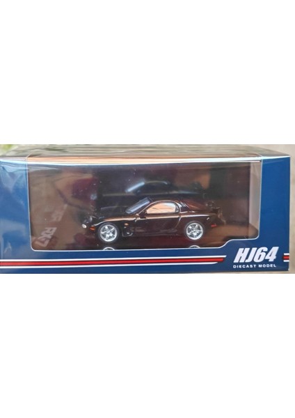 Hobi Japonya 1/64 Alaşım Mazad Rx7 Efini Tipi Rs Diecast Metal Spor Model Araba Klasik Koleksiyonu Araç Çocuk Oyuncağı Yetişkin Hediye (Yurt Dışından)