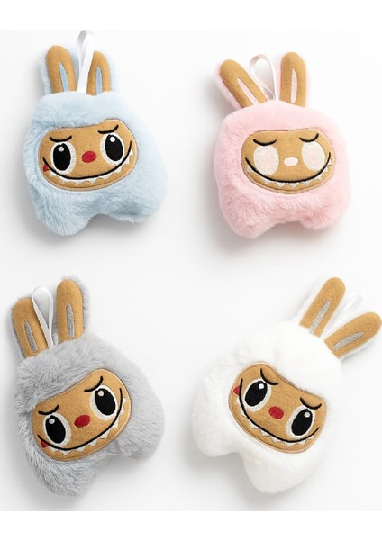 Labubu Peluş Bebek Dekoratif Oyuncak, Oyuncak Arkadaşı Labubu Oyuncak