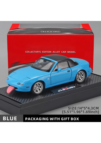 1:32 Mazda Mx-5 Alaşım Model Araba - Çok Amaçlı Hediyelik Eşya Dekoratif Ev Aksesuarı ve Eğlenceli Çocuk Oyuncak (Yurt Dışından)