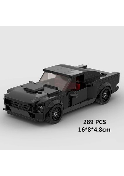 Moc Hız Şampiyonlar Süper Yarış Arabası F1 Büyük Araç Yarış Modeli Yapı Taşları Tuğla Spor Kamyonet Şehir Tekniği Oyuncak (Yurt Dışından)