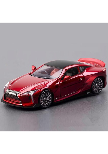 1:32 LC500 Alaşım Spor Araba Modeli Diecast Metal Oyuncak Yarış Otomobil Araç Modeli Simülasyon Ses ve Işık Koleksiyonu Çocuklar Oyuncak Hediye (Yurt Dışından)