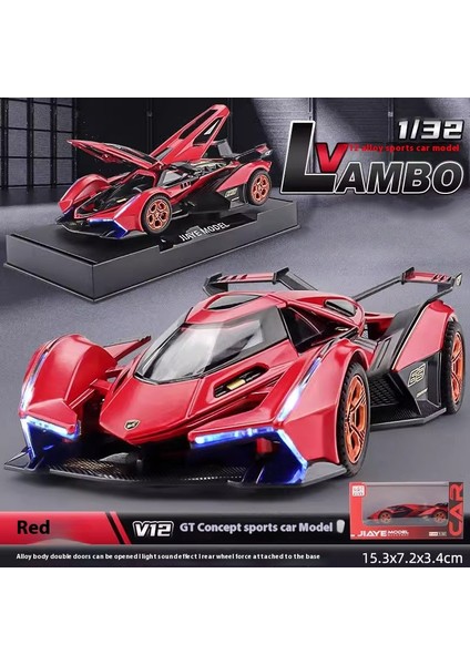 1:32 Lamborghini V12 Görüş Gt Gran Turismo Supercar Alaşım Model Araba Diecast Butik Süslemeleri Sevgilisi Için Hobi Hediye Toplamak (Yurt Dışından)