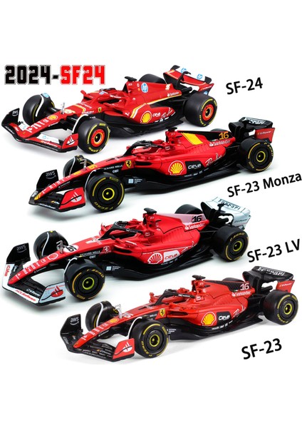 Bburago 1:43 F1 Ferrari SF23 SF24 # 16 # 55'li Döküm Model Araba Oyuncak Koleksiyonu Ilk Sipariş Denklemi Las Vegas 16 SF23 Monza 55 (Yurt Dışından) fiyatları