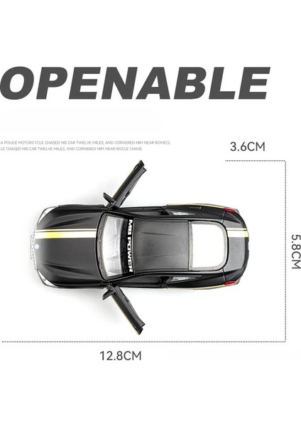 1:36 Bmw M8 Spor Araba Yüksek Simülasyon Diecast Metal Alaşım Model Araba Ses Işık Geri Çekin Koleksiyonu Çocuklar Oyuncak Hediyeler (Yurt Dışından) fırsatları