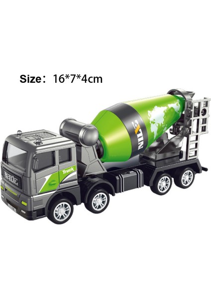 Mühendislik Döküm Kule Vinç Forklift Buldozer Ekskavatör Araç Model Oyuncaklar Boys Için Alaşım + Plastik Traktör Atalet Sürüş (Yurt Dışından)