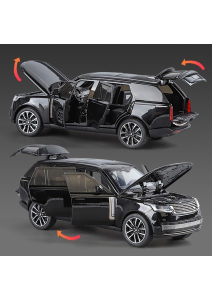 1/32 Aralığı Land Rover Sv Suv Alaşım Araba Modeli Döküm Metal Off-Road Araçlar Araba Modeli Simülasyon Ses ve Işık Çocuk Oyuncak Hediye (Yurt Dışından) modelleri