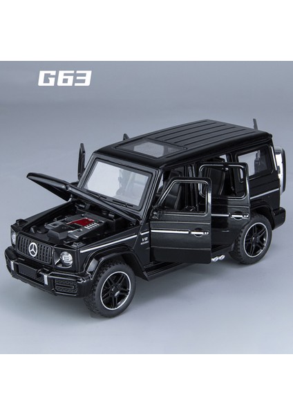 1:32 Benz G63 Suv Alaşım Araba Diecasts & Oyuncak Araçlar Araba Modeli Ses ve Işık Geri Çekin Oyuncak Arabalar Çocuklar Için Hediyeler (Yurt Dışından)