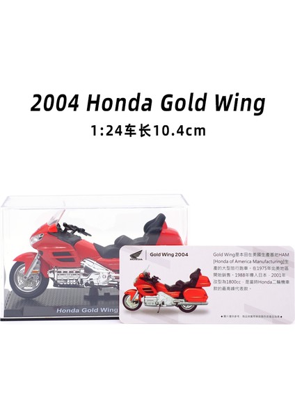 1969-2016 Honda Klasik Motosiklet Serisi 1:24 Alaşım Modeli Çalışılabilir Shork-Emici Akrilik Ekran Kutusu Toplamak Modeli (Yurt Dışından)