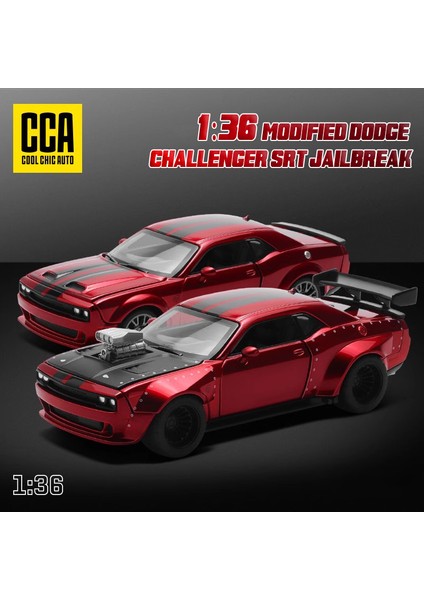 Cca Msz 1:36 Dodge Challenger Modifiye Araba Spor Araba Yedek Model Çocuk ve Erkek Çocuk Oyuncak Araba Koleksiyonu Süsleme (Yurt Dışından) modelleri