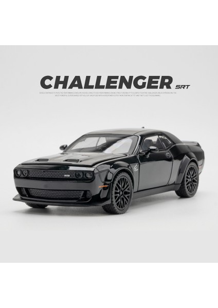 1:32 Simülasyon Challenger Hellcat Srt Kırmızı Göz Klasikleri Alaşım Arabalar Oyuncak Döküm Araçlar Metal Model Araba Dekorasyon Çocuk Hediye Çocuk (Yurt Dışından)