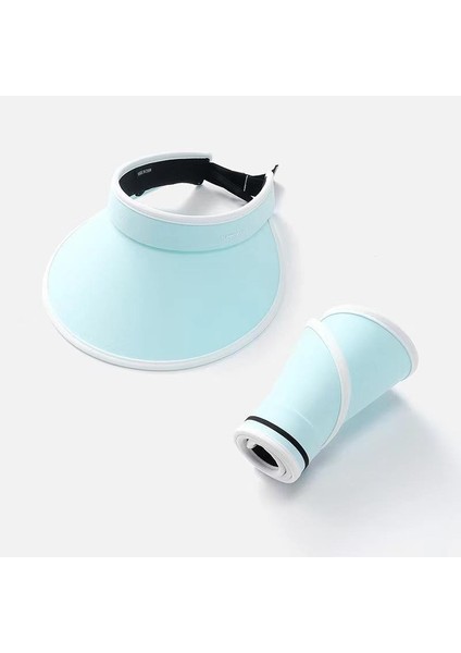 Yeni Yaz Güneş Şapkası Kadın Anti-Ultraviyole Uv Içi Boş Üst Güneş Şapkası Seyahat Gezi Açık Büyük Ağız Güneş Şapkası (Yurt Dışından)