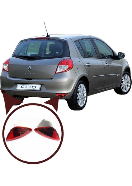 Renault Clio - 3 Arka Sis Far Lambası Sol - 8200776055 - KR-416 fırsatları