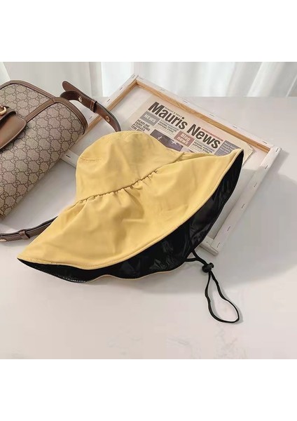 Batı Kovboy Şapka Balıkçı Şapka Japon Ipli Erkek ve Kadın Yaz Güneşlik Güneş Kremi Açık Yürüyüş Dağcılık Balıkçılık Şapka (Yurt Dışından)