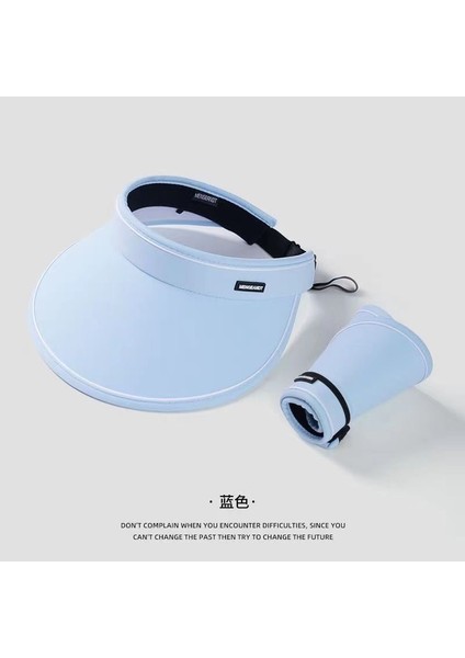 Yeni Yaz Güneş Şapkası Kadın Anti-Ultraviyole Uv Içi Boş Üst Güneş Şapkası Seyahat Gezi Açık Büyük Ağız Güneş Şapkası (Yurt Dışından)