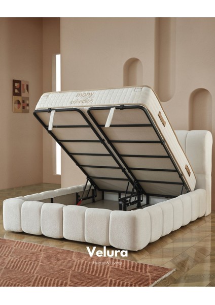 Body Form Tek Kişilik Yatak Baza Başlık Seti (90 x 200)