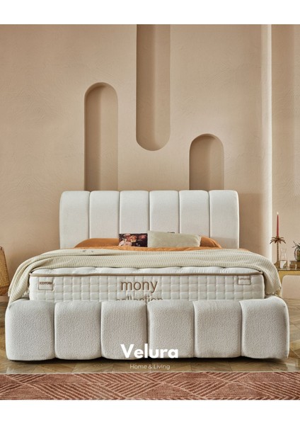 Body Form Tek Kişilik Yatak Baza Başlık Seti (90 x 200)