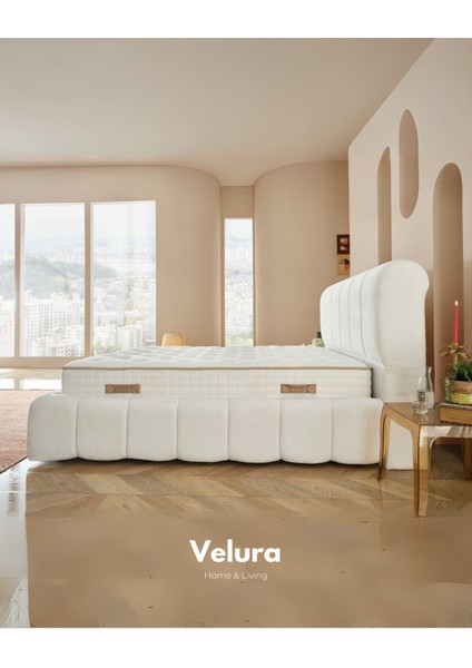 Body Form Tek Kişilik Yatak Baza Başlık Seti (90 x 200)