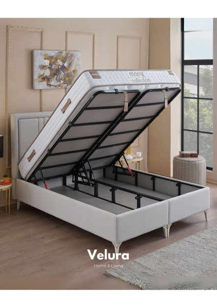 Dreamwell Tek Kişilik Yatak Baza Başlık Seti (100 x 200)