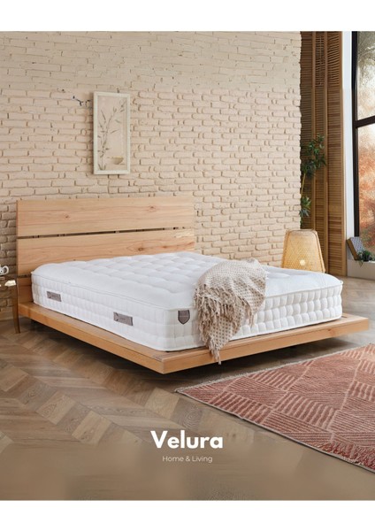 Sensetive Tek Kişilik Yatak Baza Başlık Seti (90 x 200)