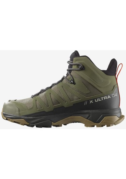 X Ultra Mid 4 Gore-Tex Erkek Outdoor Botu - Yeşil