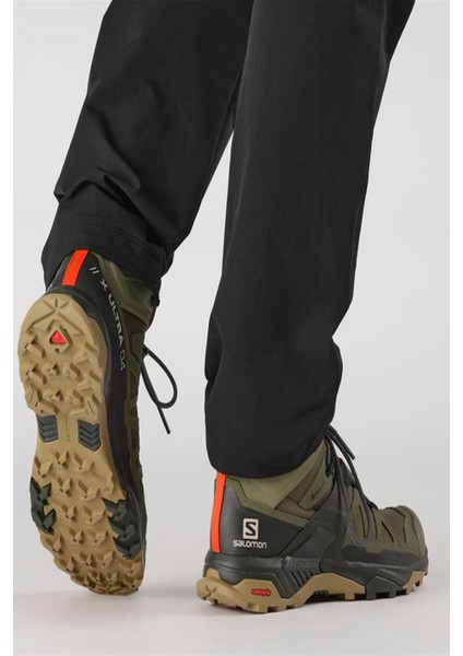 X Ultra Mid 4 Gore-Tex Erkek Outdoor Botu - Yeşil