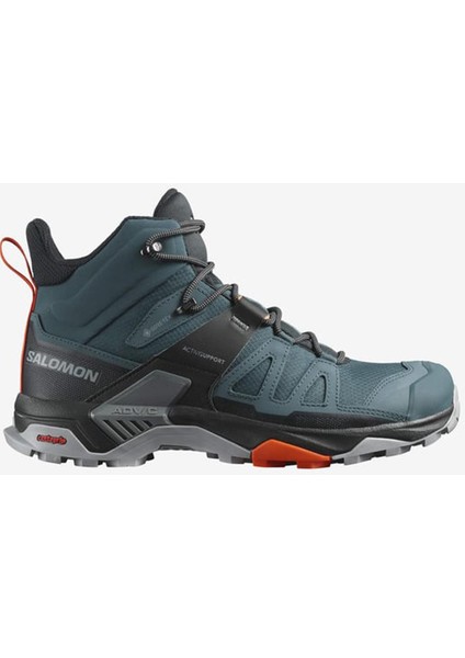 X Ultra 4 Mid Gore-Tex Erkek Outdoor Botu - Mavi