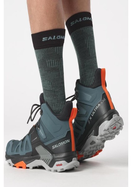 X Ultra 4 Mid Gore-Tex Erkek Outdoor Botu - Mavi