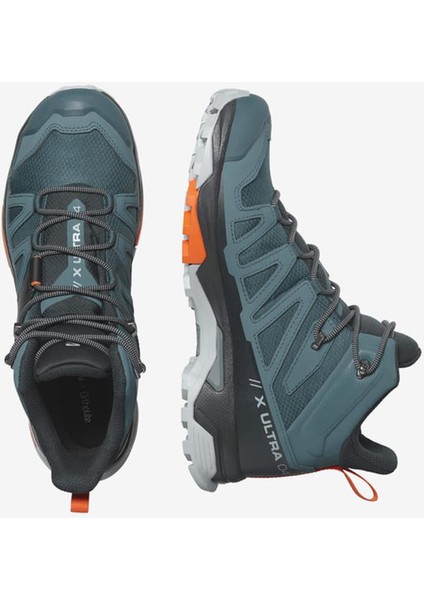 X Ultra 4 Mid Gore-Tex Erkek Outdoor Botu - Mavi