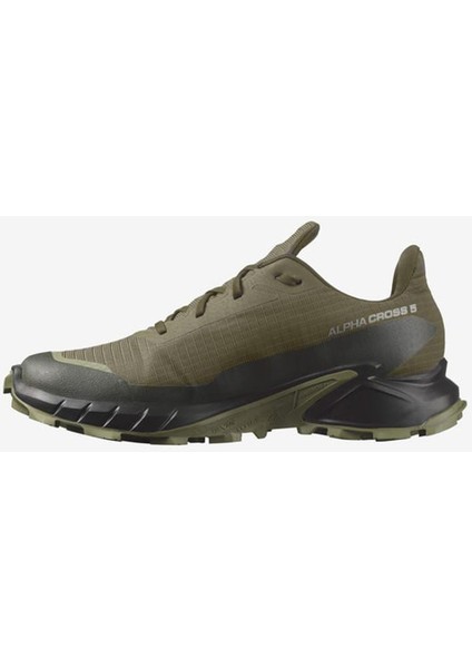 Alphacross 5 Gore-Tex Erkek Koşu Ayakkabısı - Yeşil