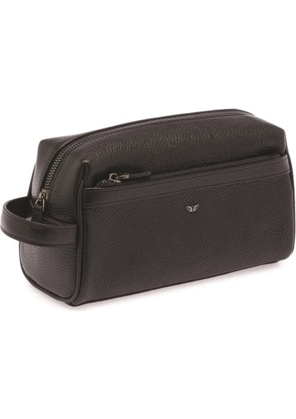 S1PC00021496-A41 Deri Unisex Portföy Çantası - Siyah fırsatları