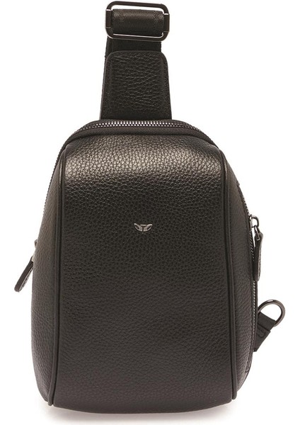 Siyah Hakiki Deri Unisex Çapraz Askılı Çanta - S1AC00021511-A41 indirimleri