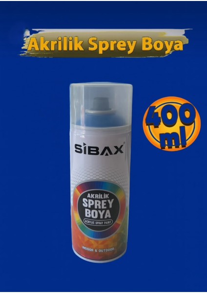 Akrilik Sprey Boya Ral 5017 Boncuk Mavi 400 ml