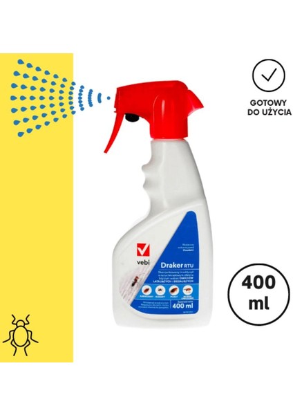 Gümüş Böceği DRAKER400 ml