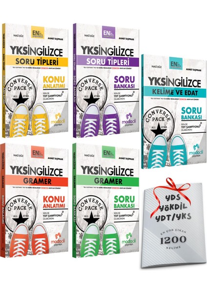 Yks Ydt Modadil Skills Soru Tipleri Konu Soru Gramer Konu Soru Kelime Edat 5li Set 1200 Kelime Hediy