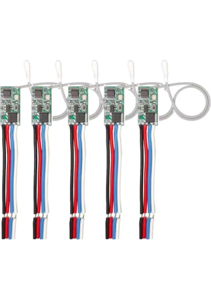 433.92MHZ Evrensel Kablosuz Dc 3.6V-24V Uzaktan Kumanda Anahtarı 1 Ch Rf Röle Alıcı LED Işık Kontrol Cihazı Dıy Kiti (Yurt Dışından)