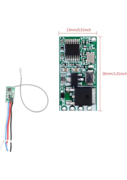 433.92MHZ Evrensel Kablosuz Dc 3.6V-24V Uzaktan Kumanda Anahtarı 1 Ch Rf Röle Alıcı LED Işık Kontrol Cihazı Dıy Kiti (Yurt Dışından)