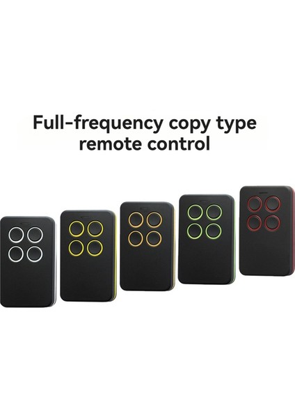 250M-913MHZ Kablosuz Kopyalama Uzaktan Kumanda Elektrikli Garaj Kapısı Açacağı Kopyalayıcı Klon Kodu 4 Anahtar Verici D (Yurt Dışından) fırsatları