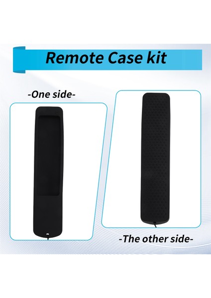 Xiaomi My RM19 Için Silikon Uzaktan Kumanda Kılıfı - Kaybolmayan Kordonlu Kaymaz, Düşmez Koruyucu Kılıf (Yurt Dışından) fırsatları