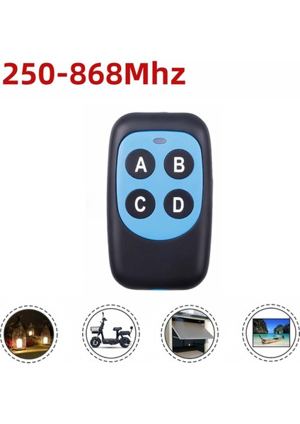 Uzaktan Kumanda Çok Frekanslı 250-868MHZ Evrensel Garaj Kapısı Açacağı Çoğaltıcı Sarı (Yurt Dışından)