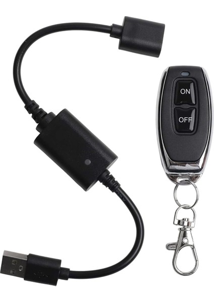 DC5V 433MHZ USB Kablosuz Rf Uzaktan Kumanda Anahtarı Sürücüsü LED Işık Şeridi Okuma Lambası Işık Fanı Için Açma Kapama (Yurt Dışından)
