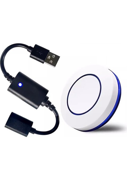 Dc 5V USB Kablosuz Rf Uzaktan Kumanda Anahtarı Güç Açık Kapalı USB LED Işık Şeridi Okuma Lambası Işık Fan Geçiş Modeli (Yurt Dışından)