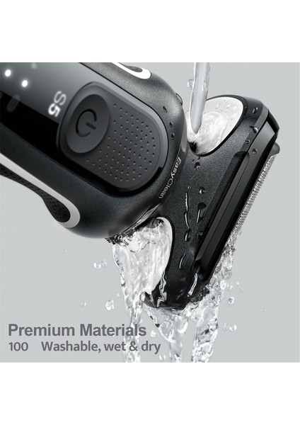 Braun S5 S6 Tıraş Makineleri, 6072CC, 6090CC, 6020S, 6040C, 5035S, 5020S, 5050CS Için 53B Tıraş Makinesi Yedek Başlığı… Kolayca Takın (Yurt Dışından) modelleri
