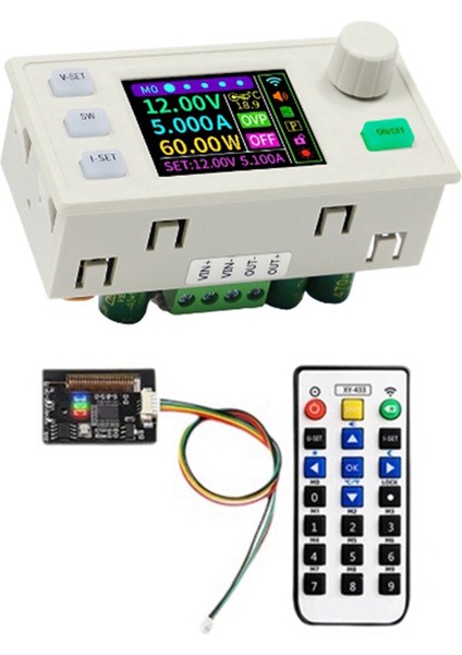 SK60S Ayarlanabilir Dc Regüle Güç KAYNAĞI+433M Kit Sabit Voltaj Sabit Akım 5A 60W Adım Aşağı Modülü (Yurt Dışından) modelleri
