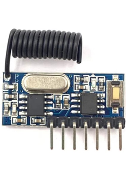 433MHZ Kablosuz Rf Uzaktan Kumanda Verici ve Alıcı Modül Seti 4 Ch Çıkış Kontrol Anahtarı Dıy Projeleri Için (Yurt Dışından)